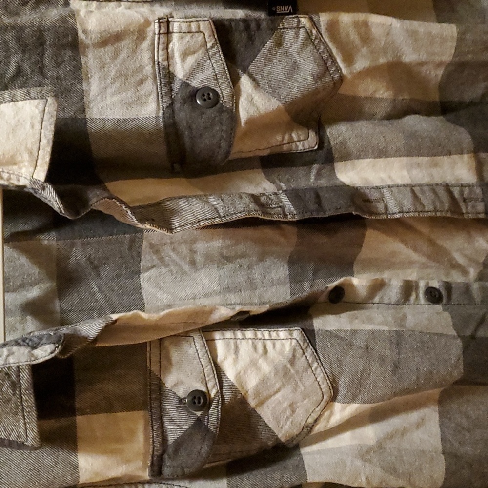 Vans Mens Tailored Fit Flannel Size Small